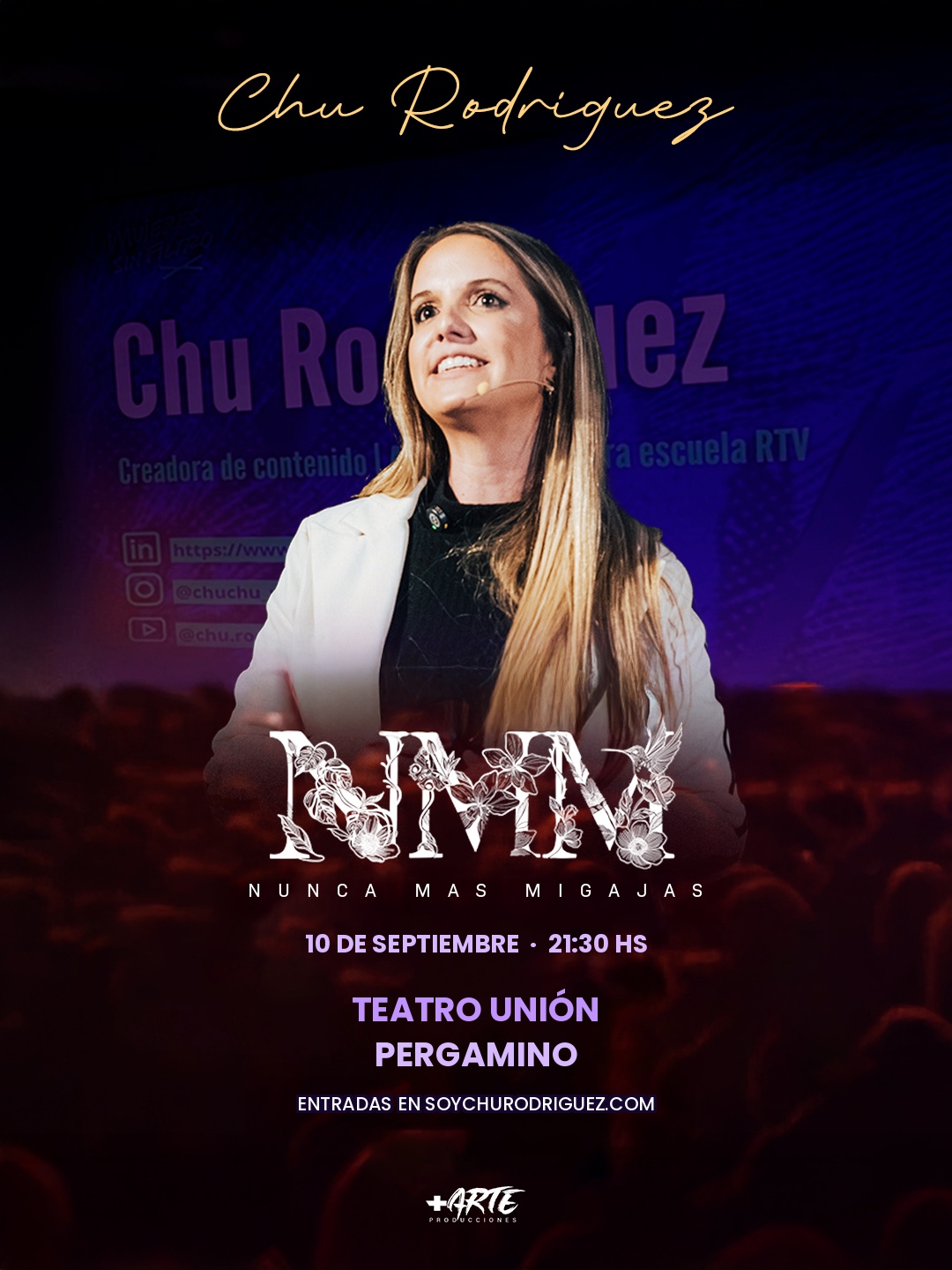 CHU RODRÍGUEZ EN PERGAMINO